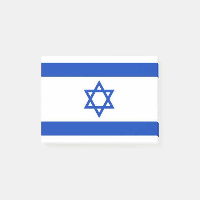 Bloco De Notas Bandeira de Israel (Frente)