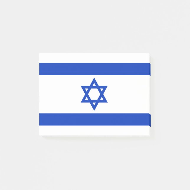 Bloco De Notas Bandeira de Israel (Frente)