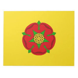 Bloco De Notas Bandeira de Lancashire