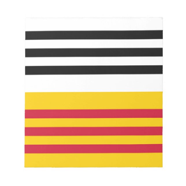 Bloco De Notas Bandeira de Loon op Zand (Frente)