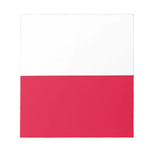 Bloco De Notas Bandeira de Polônia