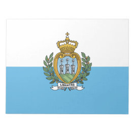 Bloco De Notas Bandeira de São Marino