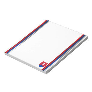 Bloco De Notas Bandeira de Slovakia