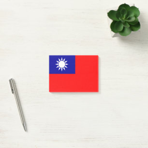 Bloco De Notas Bandeira de Taiwan: República da China, Taipé Chin