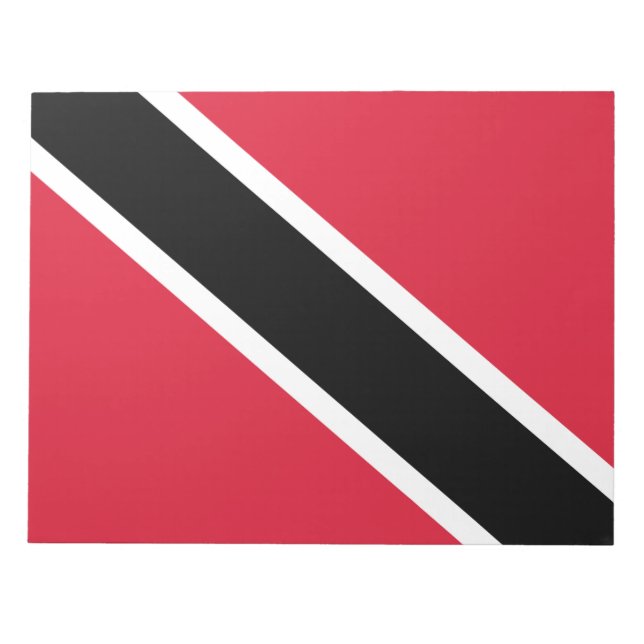 Bloco De Notas Bandeira de Trinidad e Tobago (Frente)