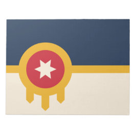 Bloco De Notas Bandeira de Tulsa (Oklahoma)