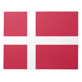 Bloco De Notas Bandeira Dinamarquesa