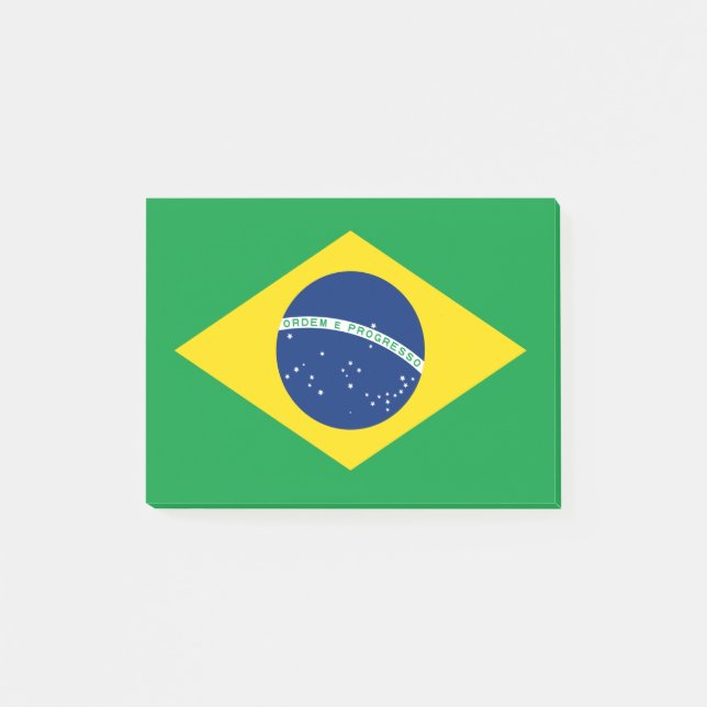 Bloco De Notas Bandeira do Brasil (Frente)