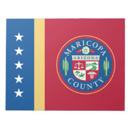 Bloco De Notas Bandeira do condado de Maricopa (Arizona)