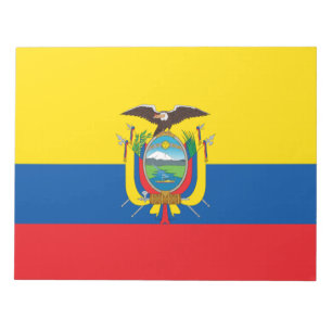 Bloco De Notas Bandeira do Equador
