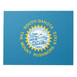 Bloco De Notas Bandeira do Estado da Dakota do Sul