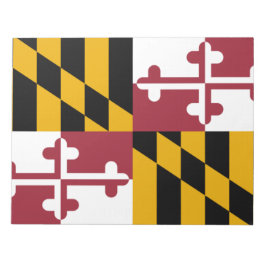 Bloco De Notas Bandeira do Estado de Maryland