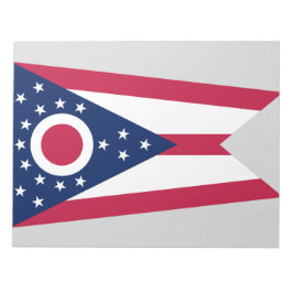 Bloco De Notas Bandeira do Estado de Ohio