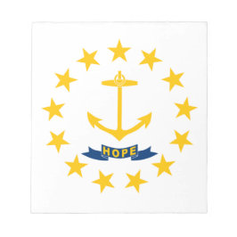 Bloco De Notas Bandeira do Estado de Rhode Island