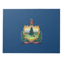 Bloco De Notas Bandeira do Estado de Vermont