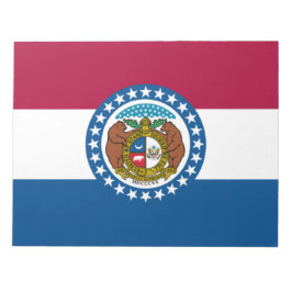 Bloco De Notas Bandeira do Estado do Missouri