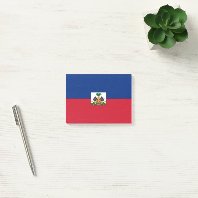 Bloco De Notas Bandeira do Haiti (Escritótio)