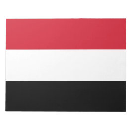 Bloco De Notas Bandeira do Iémen