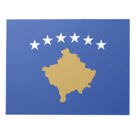 Bloco De Notas Bandeira do Kosovo