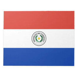 Bloco De Notas Bandeira do Paraguai