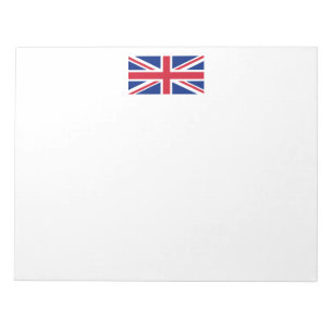 Bloco De Notas Bandeira do Reino Unido