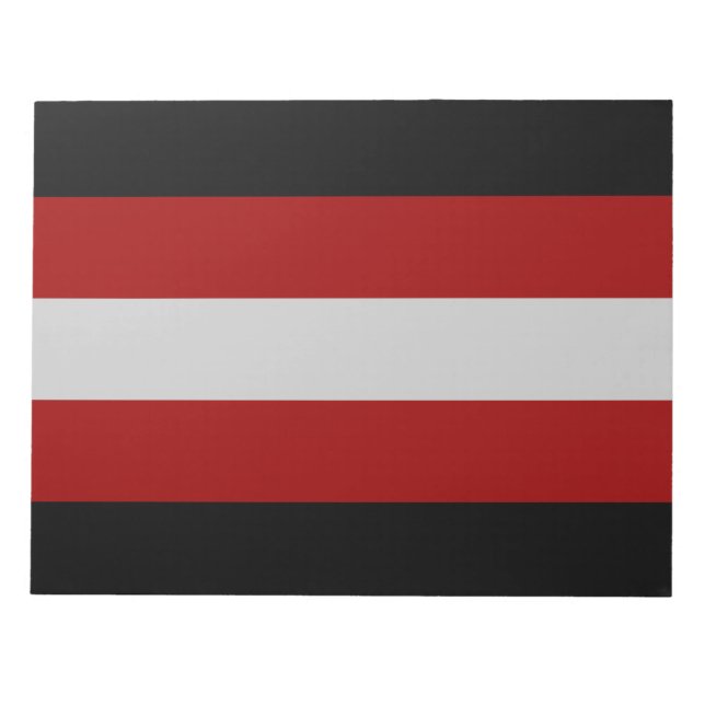 Bloco De Notas Bandeira do Satanismo (Frente)