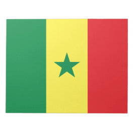 Bloco De Notas Bandeira do Senegal
