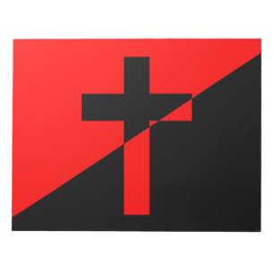 Bloco De Notas Bandeira do Socialismo e Anarquismo Cristão (Liber