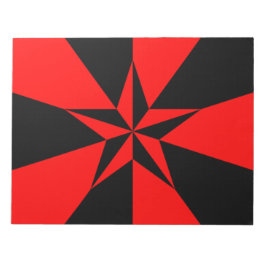Bloco De Notas Bandeira do socialismo libertário