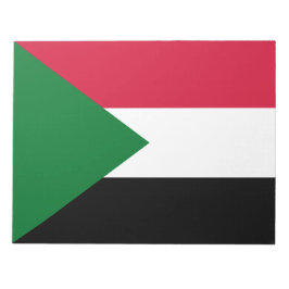 Bloco De Notas Bandeira do Sudão