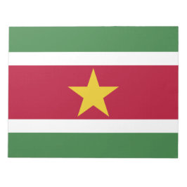 Bloco De Notas Bandeira do Suriname