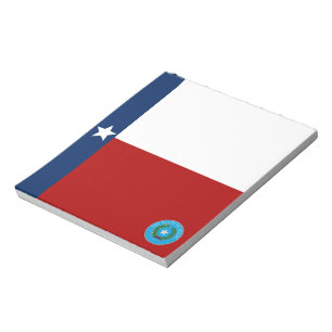 Bloco De Notas Bandeira do Texas