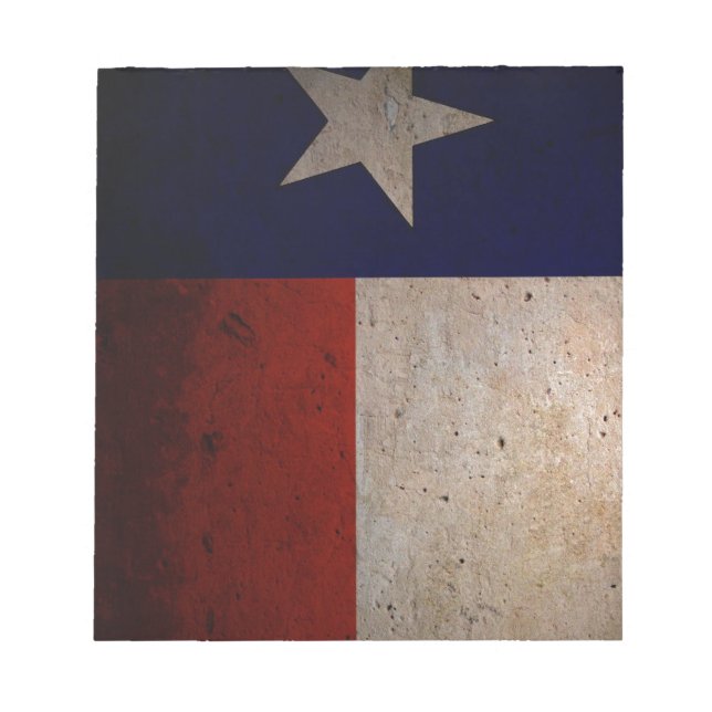 Bloco De Notas Bandeira do Texas (Frente)