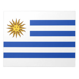Bloco De Notas Bandeira do Uruguai