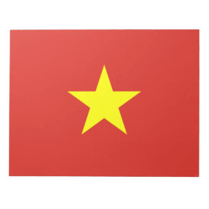 Bloco De Notas Bandeira do Vietname