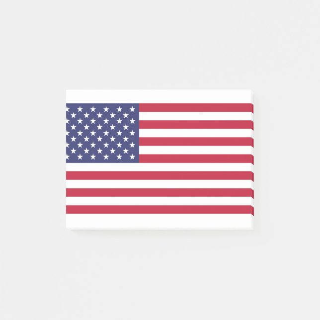 Bloco De Notas Bandeira dos Estados Unidos da América (Frente)
