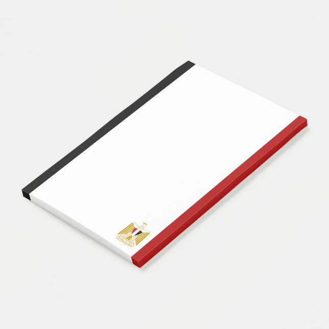 Bloco De Notas Bandeira egípcia (Inclinado)