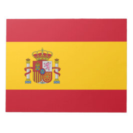 Bloco De Notas Bandeira Espanhola (Espanha)