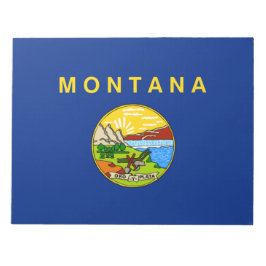 Bloco De Notas Bandeira estatal de Montana