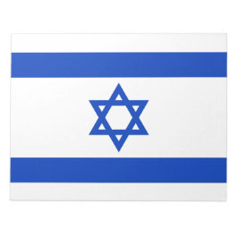 Bloco De Notas Bandeira israelita (Israel)