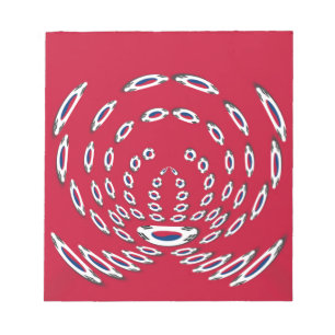 Bloco De Notas Bandeira Nacional da Coreia do Sul: Orgulho do Tae