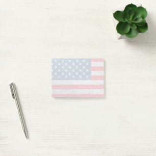 Bloco De Notas Bandeira Patriótica Americana