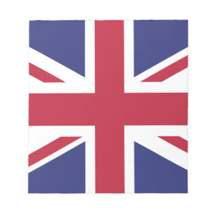 Bloco De Notas Bandeira Patriótica do Reino Unido