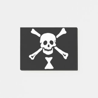 Bloco De Notas Bandeira Pirata Jolly Roger de Emanuel Wynne