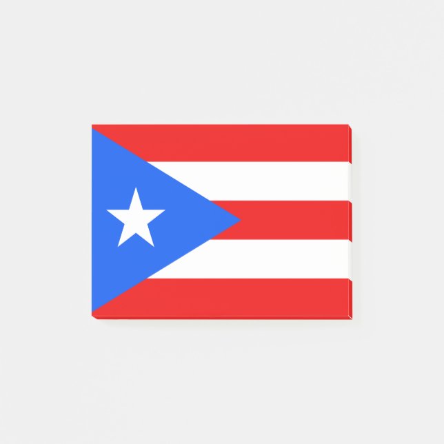 Bloco De Notas Bandeira Porto Rico (Frente)
