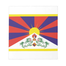 Bloco De Notas Bandeira Tibetana