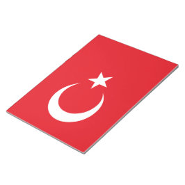 Bloco De Notas Bandeira Turca (Turquia)