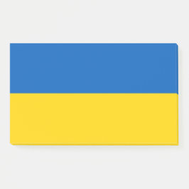 Bloco De Notas Bandeira Ucraniana (Ucrânia)