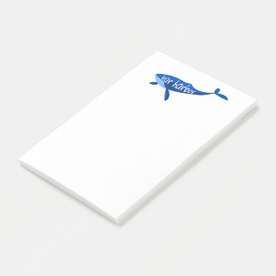 Bloco De Notas Bar Harbour Maine Whale
