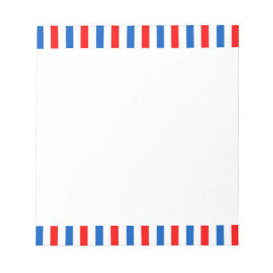Bloco De Notas Barber Stripes